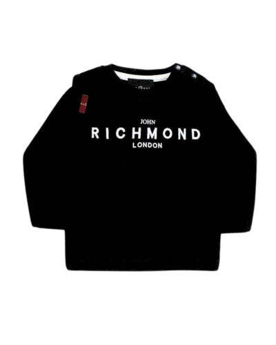T-shirt John Richmond Neonato Nero