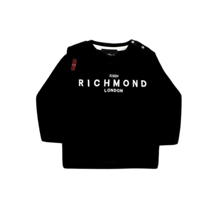 T-shirt John Richmond Neonato Nero
