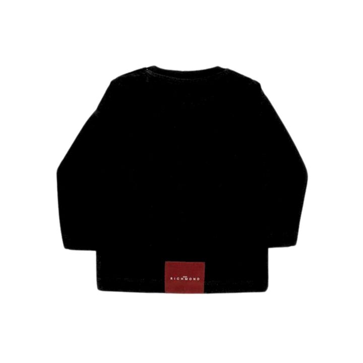 T-shirt John Richmond Nero Bimbo | Tamaiti