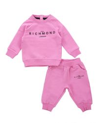 Tuta John Richmond Neonata Rosa