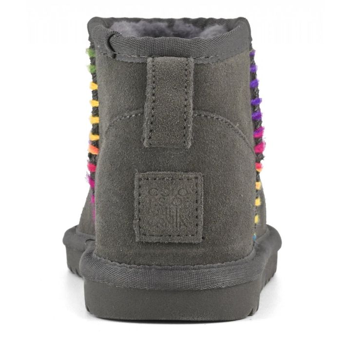 Stivaletti Colors of California Bambine e ragazze Grigio - Autunno/Inverno