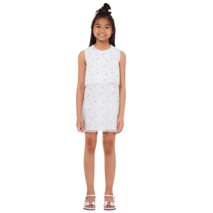 Abito Liu Jo Bambine e ragazze Bianco - Primavera/Estate
