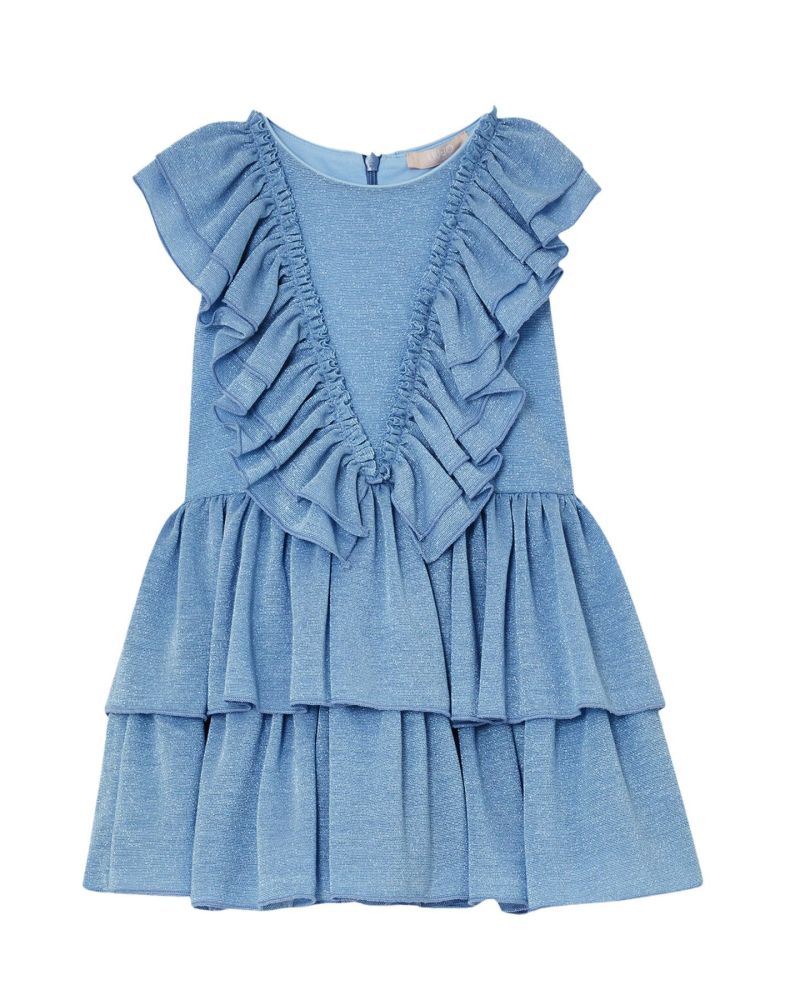 Abito Liu Jo Bambine e ragazze Celeste - Primavera/Estate