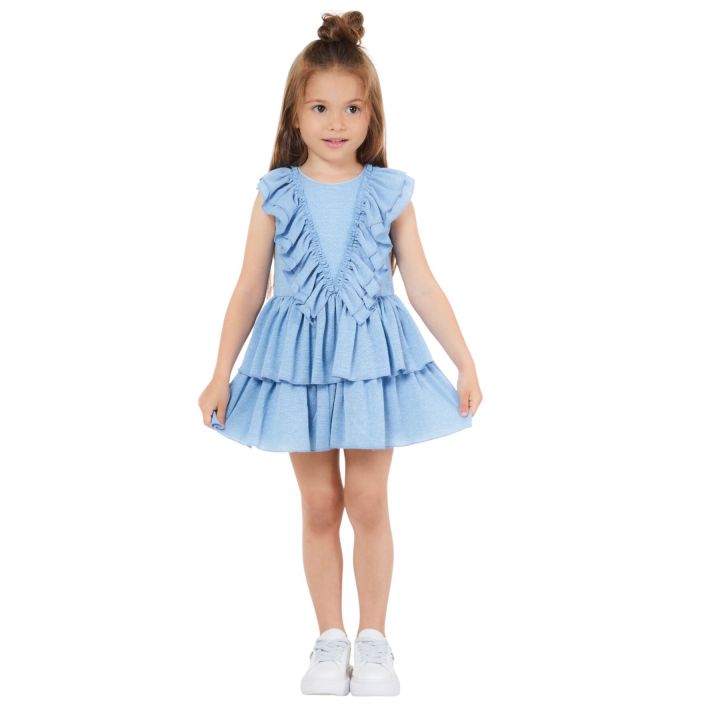 Abito Liu Jo Bambine e ragazze Celeste
