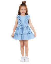 Abito Liu Jo Bambine e ragazze Celeste