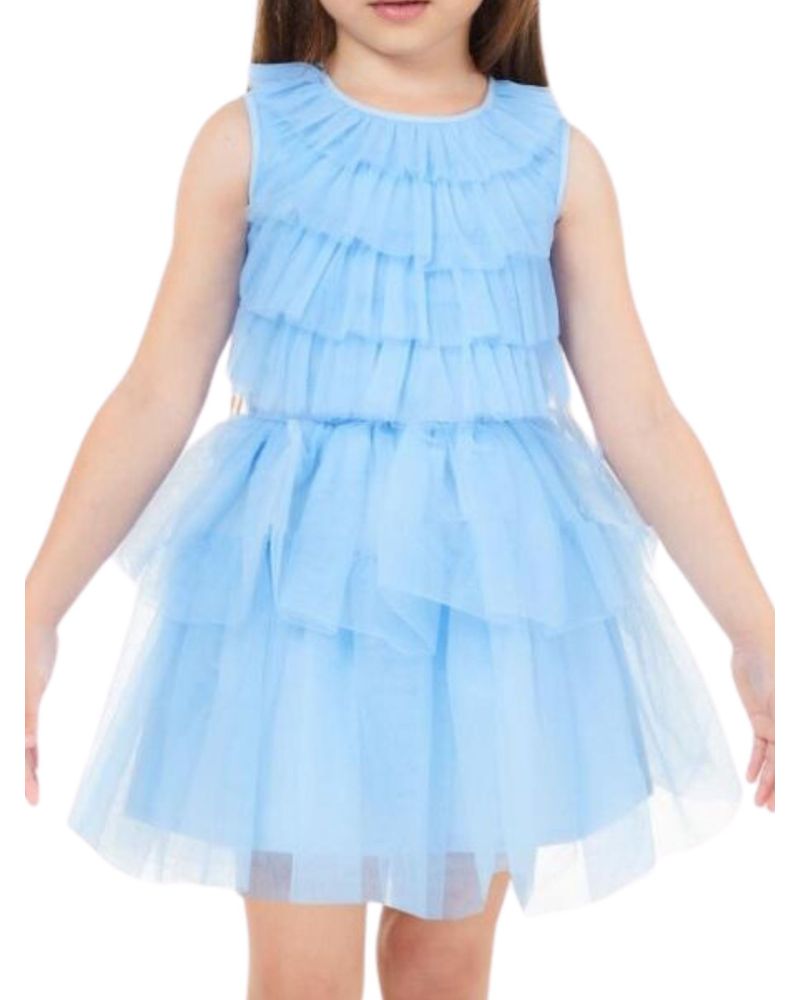 Abito Liu Jo Bambine e ragazze Celeste - Primavera/Estate