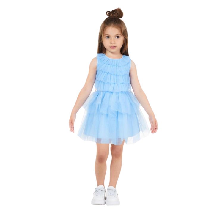 Abito Liu Jo Bambine e ragazze Celeste - Primavera/Estate