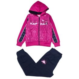 Tuta kappa Bambine e ragazze Fucsia
