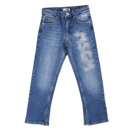 Jeans MSGM Bambina Blu
