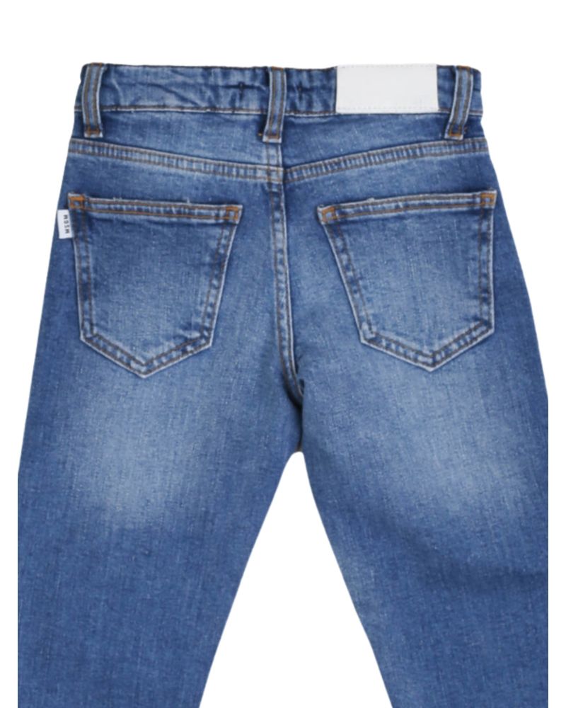 Jeans MSGM Bambine e ragazze Blu - Continuativa