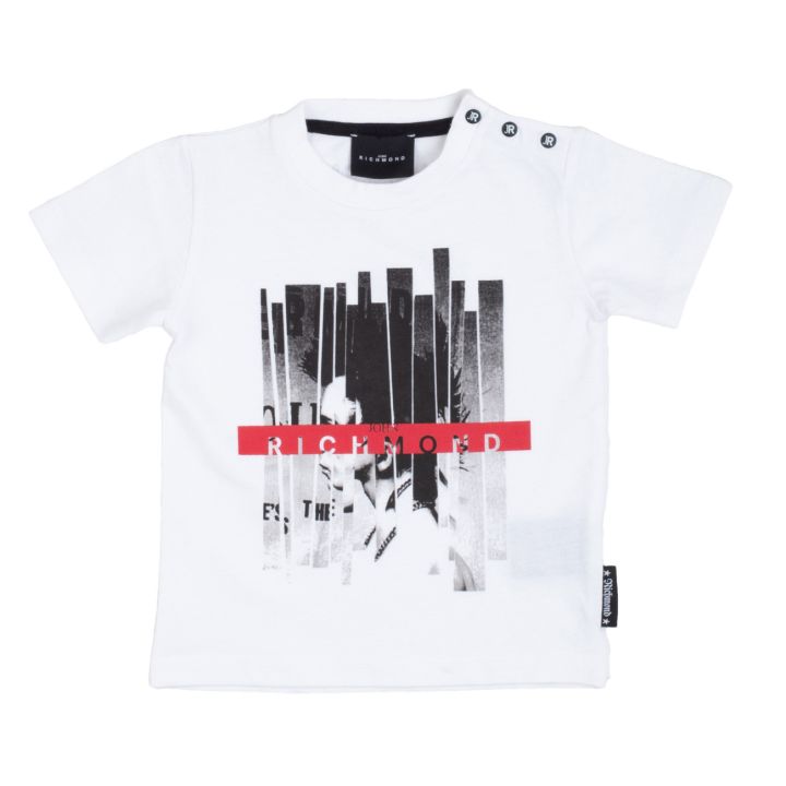T-shirt John Richmond Neonato Bianco
