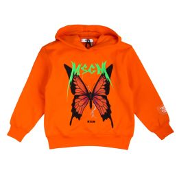 Felpa MSGM Bambina Arancione