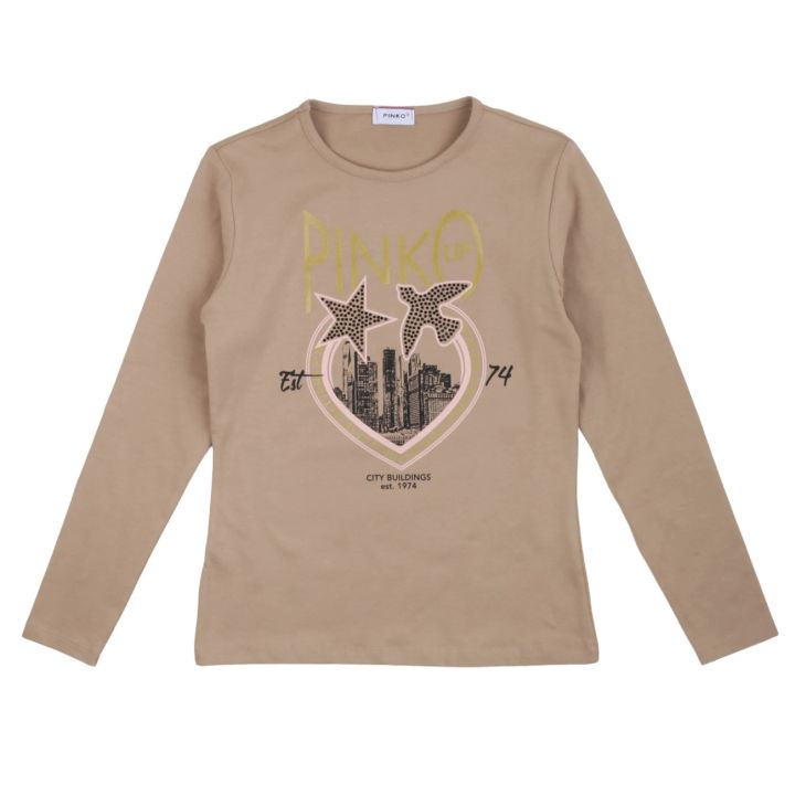 T-shirt Pinko Bambina Beige