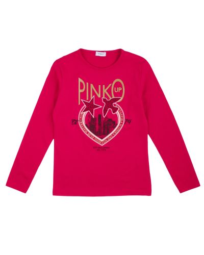 T-shirt Pinko Bambine e ragazze Fucsia - Primavera/Estate