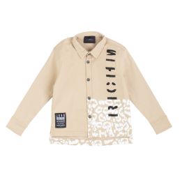 Camicia John Richmond Neonato Marrone