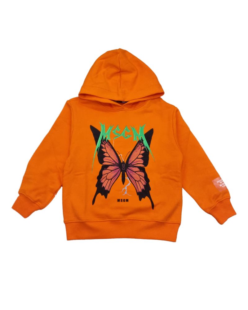 Felpa MSGM Bambine e ragazze Arancione - Autunno/Inverno