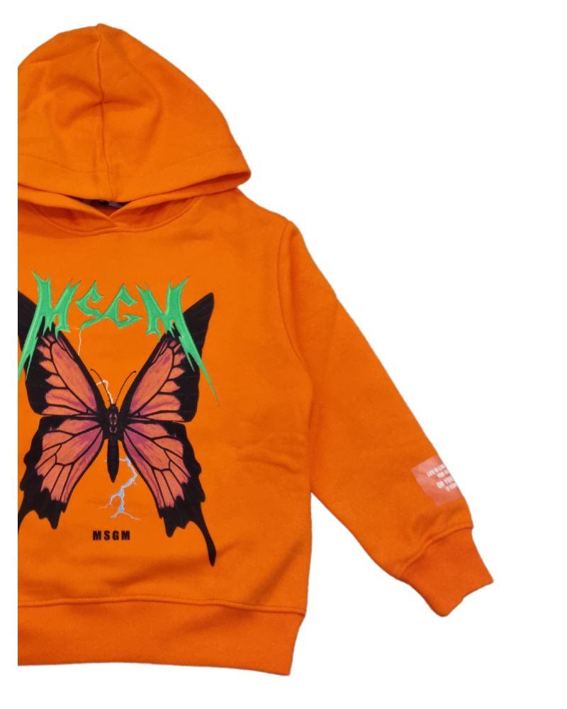 Felpa MSGM Bambine e ragazze Arancione - Autunno/Inverno