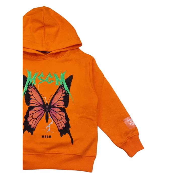 Felpa MSGM Bambine e ragazze Arancione - Autunno/Inverno