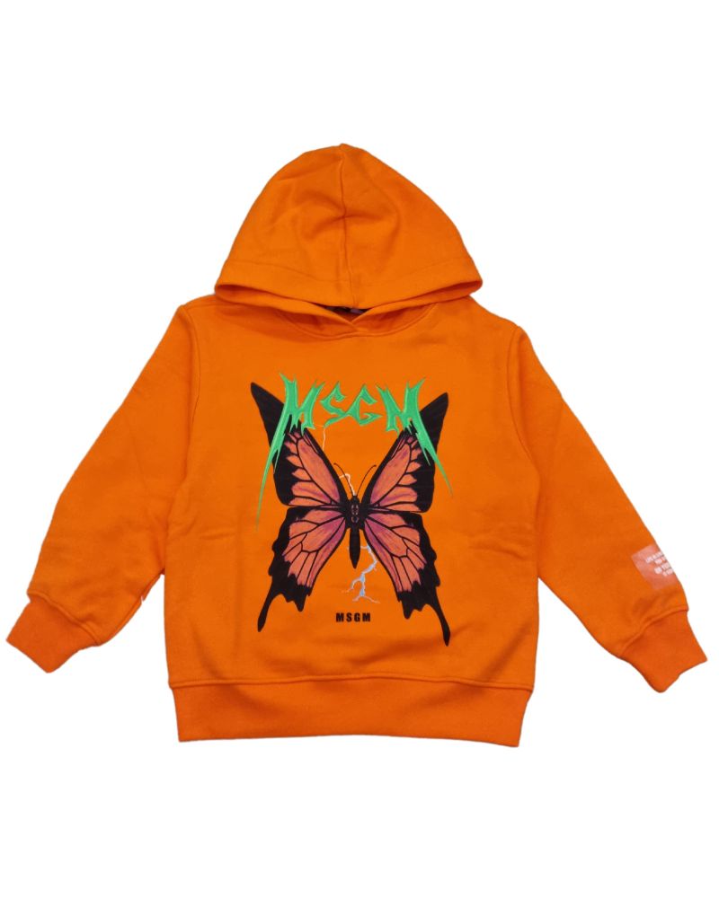 Felpa MSGM Bambine e ragazze Arancione - Autunno/Inverno