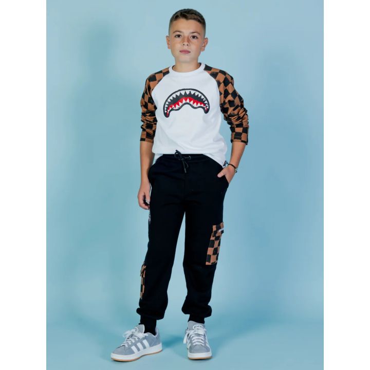 T-shirt Sprayground Bianco Bambini E Ragazzi | Tamaiti