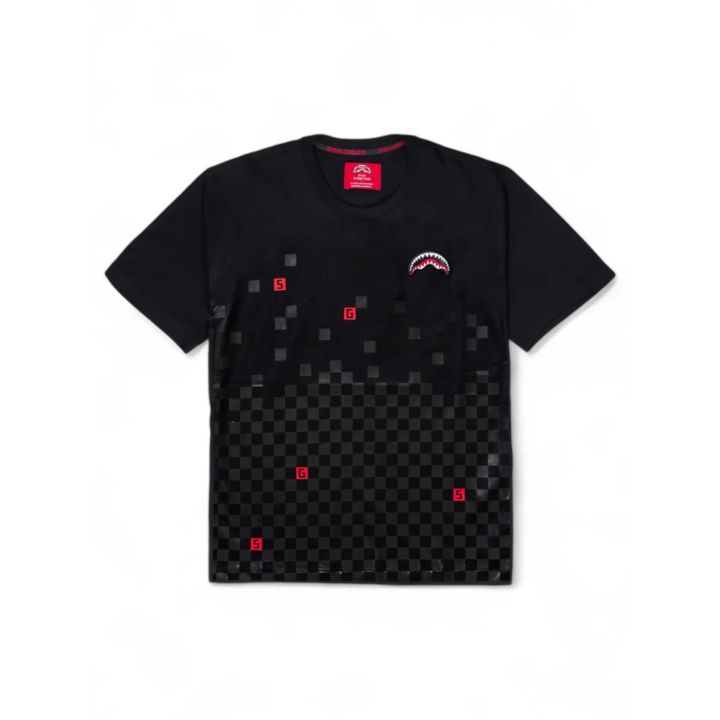 T-shirt Sprayground Nero Bambini E Ragazzi | Tamaiti