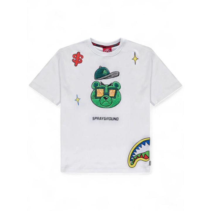 T-shirt Sprayground Bambini e ragazzi Bianco