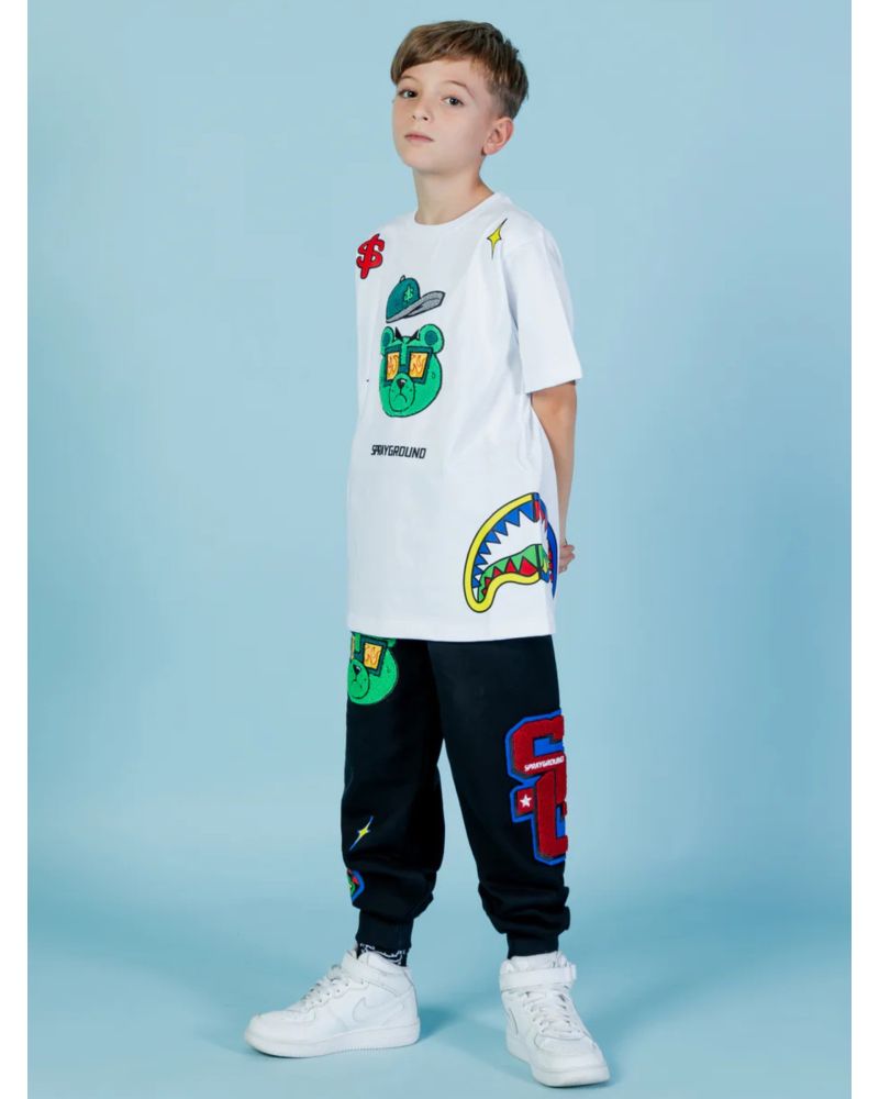 T-shirt Sprayground Bambini e ragazzi Bianco - Primavera/Estate