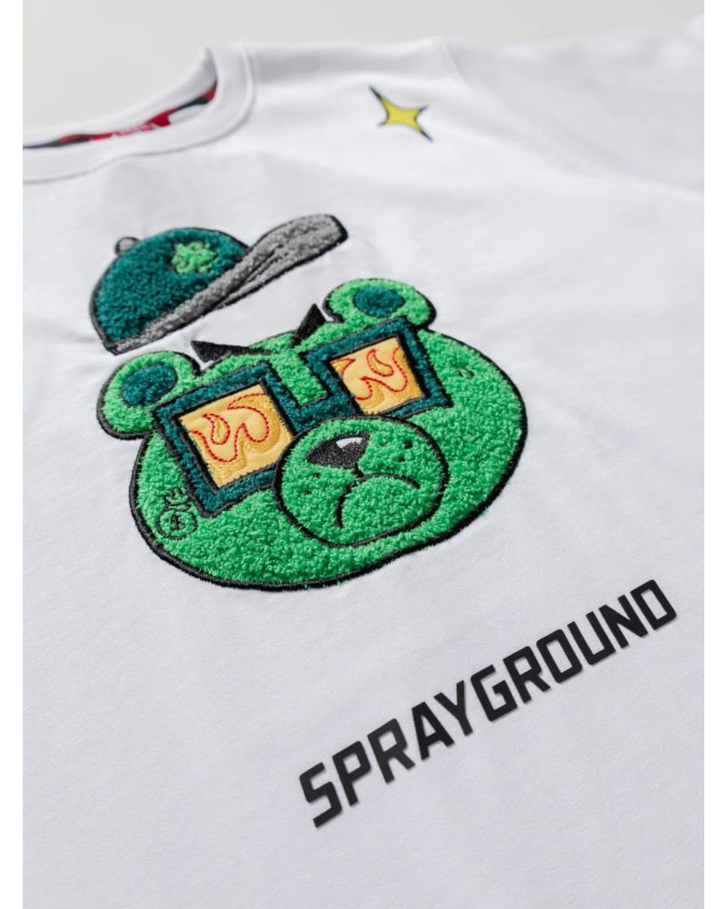 T-shirt Sprayground Bambini e ragazzi Bianco - Primavera/Estate