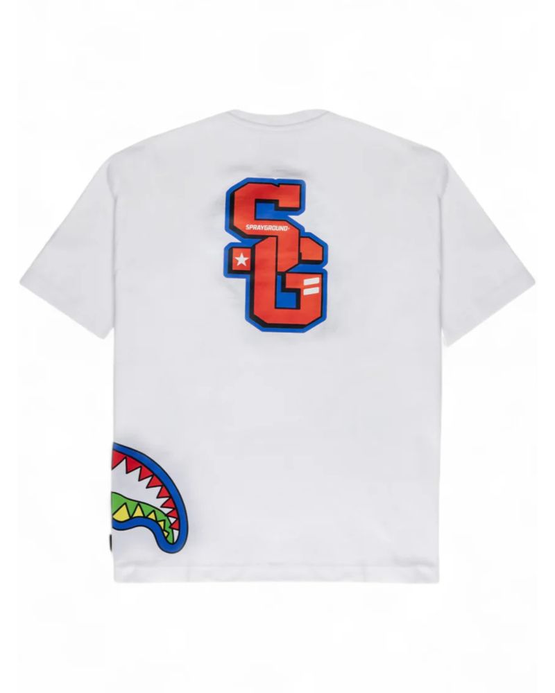 T-shirt Sprayground Bambini e ragazzi Bianco - Primavera/Estate