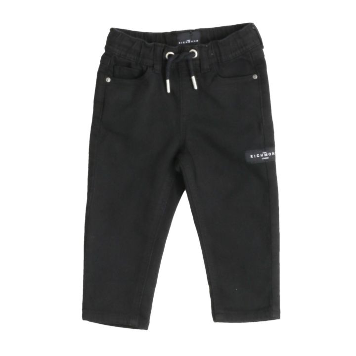 Pantaloni John Richmond Neonato Nero
