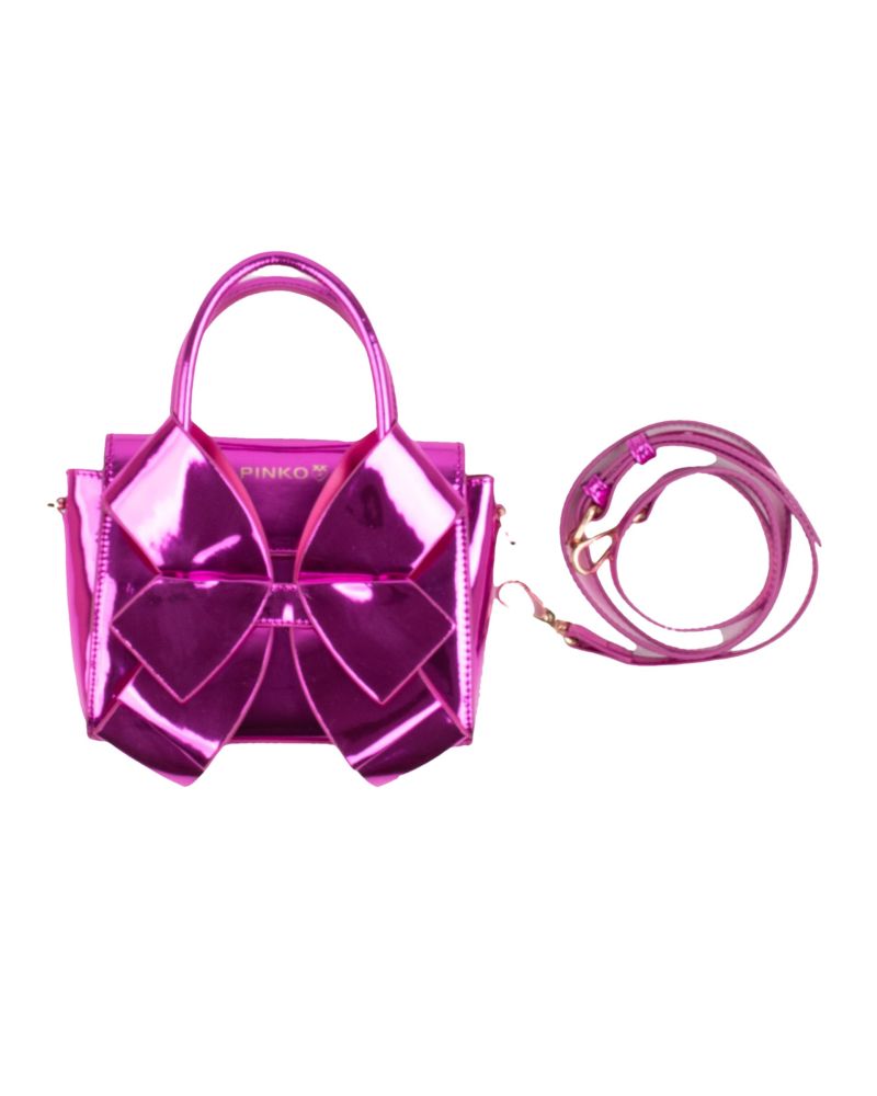Borsa a tracolla Pinko Bambine e ragazze Rosa - Continuativa