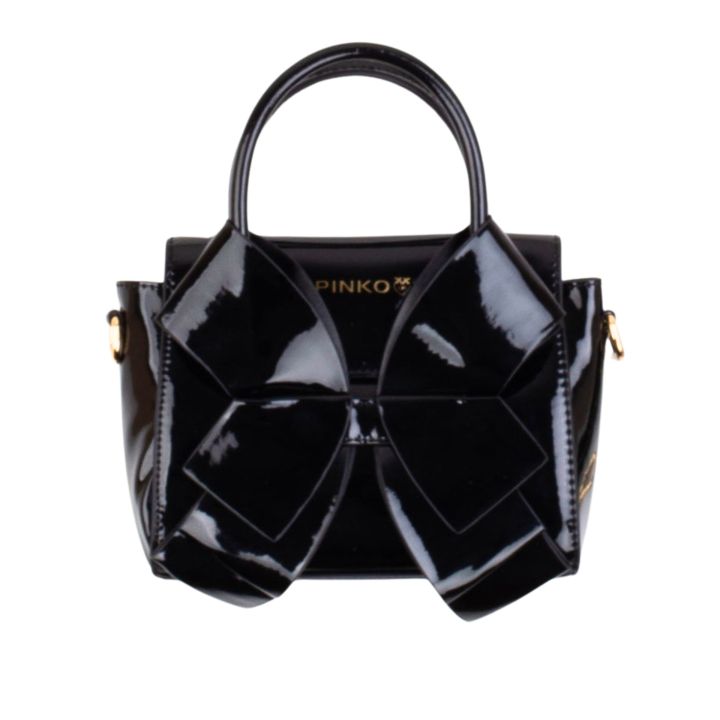 Borsa a tracolla Pinko Bambine e ragazze Nero - Continuativa