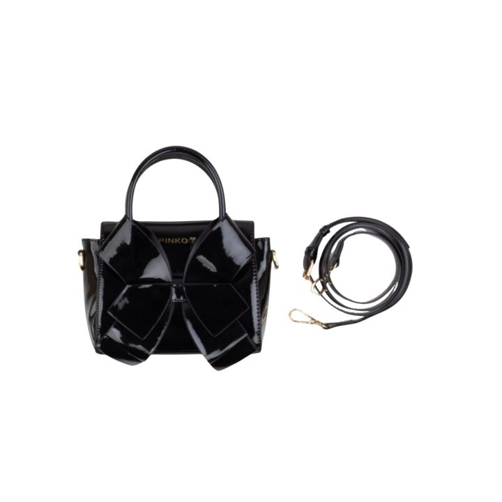 Borsa a tracolla Pinko Bambine e ragazze Nero - Continuativa