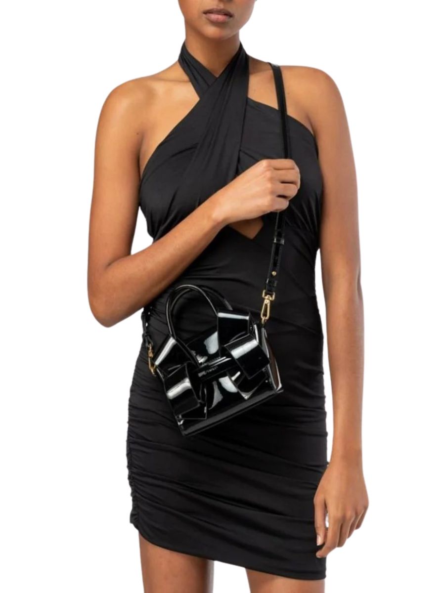Borsa a tracolla Pinko Bambine e ragazze Nero - Continuativa