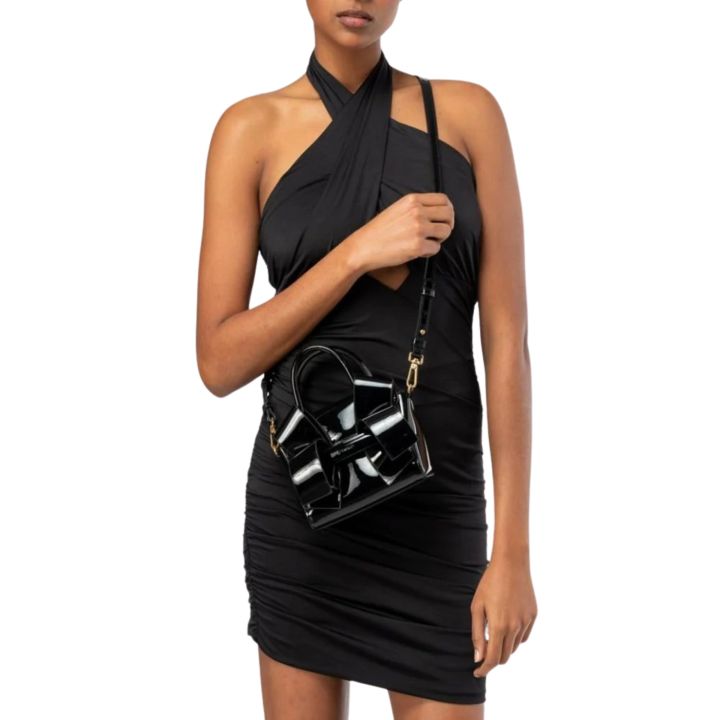 Borsa a tracolla Pinko Bambine e ragazze Nero - Continuativa