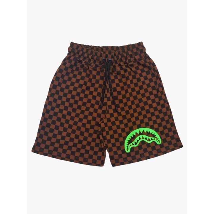 Short Sprayground Bambino Marrone