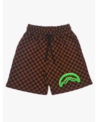 Short Sprayground Bambino Marrone