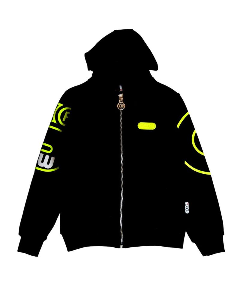 Felpa GCDS Bambini e ragazzi Nero