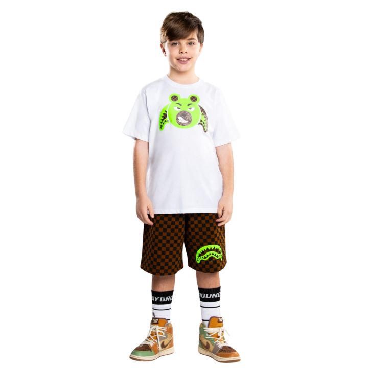 T-shirt Sprayground Bambino Bianco