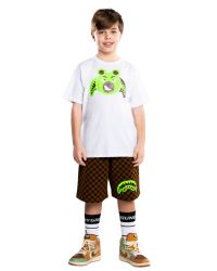 T-shirt Sprayground Bambino Bianco