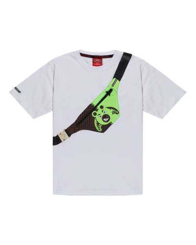 T-shirt Sprayground Bambini e ragazzi Bianco - Primavera/Estate