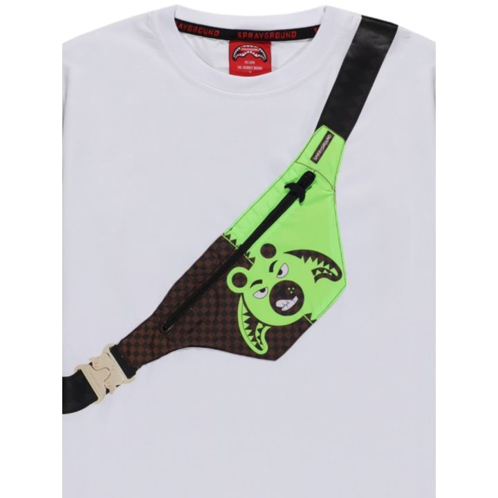 T-shirt Sprayground Bianco Bambini E Ragazzi | Tamaiti