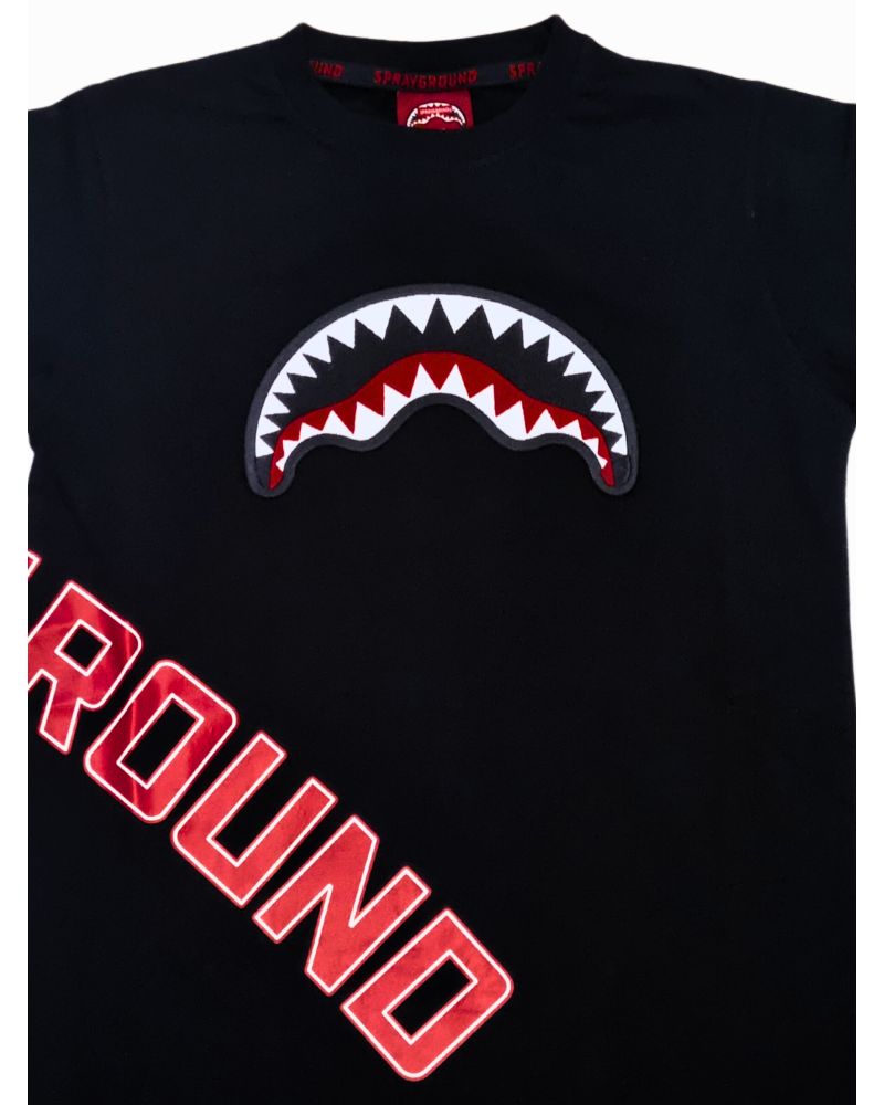 T-shirt Sprayground Bambini e ragazzi Nero - Primavera/Estate