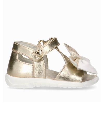 Sandalo Walkey Neonata Oro
