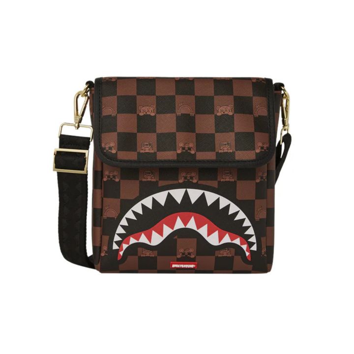 Borsello Sprayground Unisex Marrone