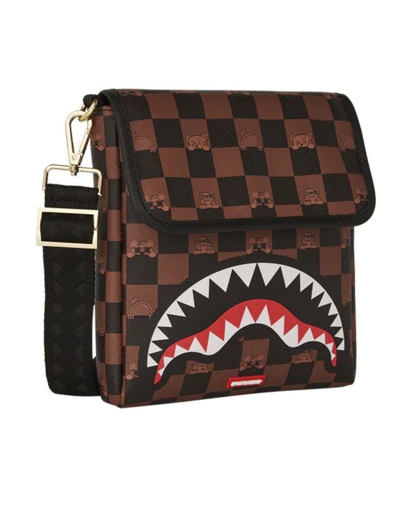 Borsello Sprayground Unisex Marrone - Continuativa