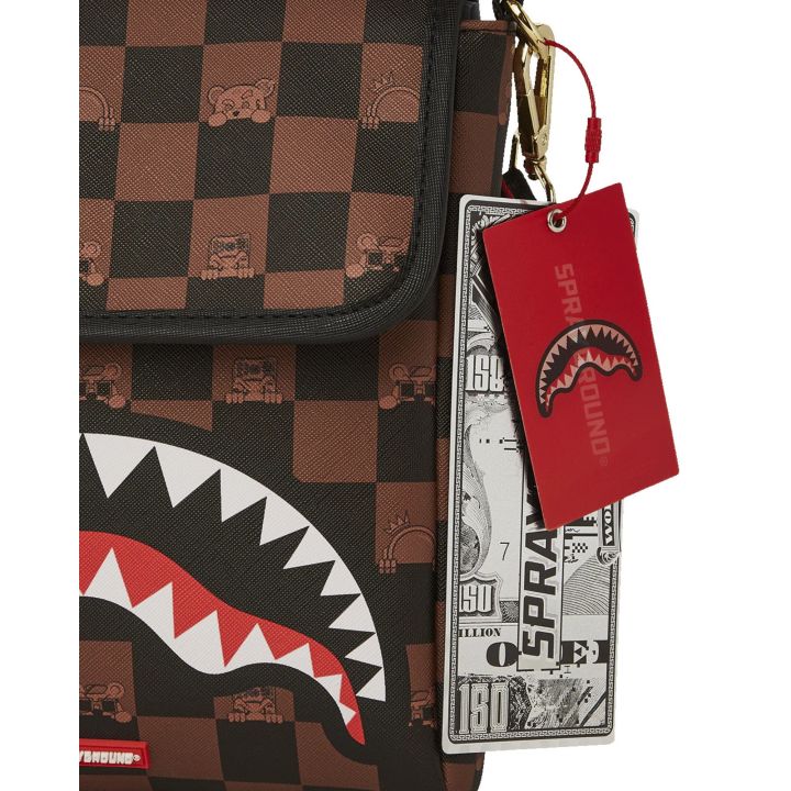 Borsello Sprayground Unisex Marrone - Continuativa