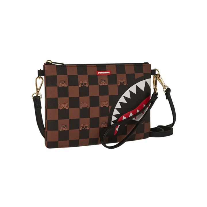 Pochette Sprayground Unisex Marrone - Continuativa
