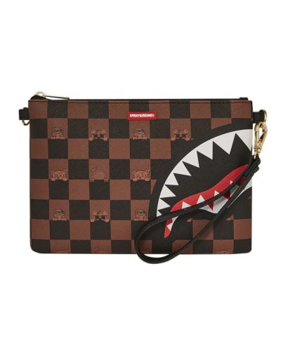 Pochette Sprayground Unisex Marrone - Continuativa