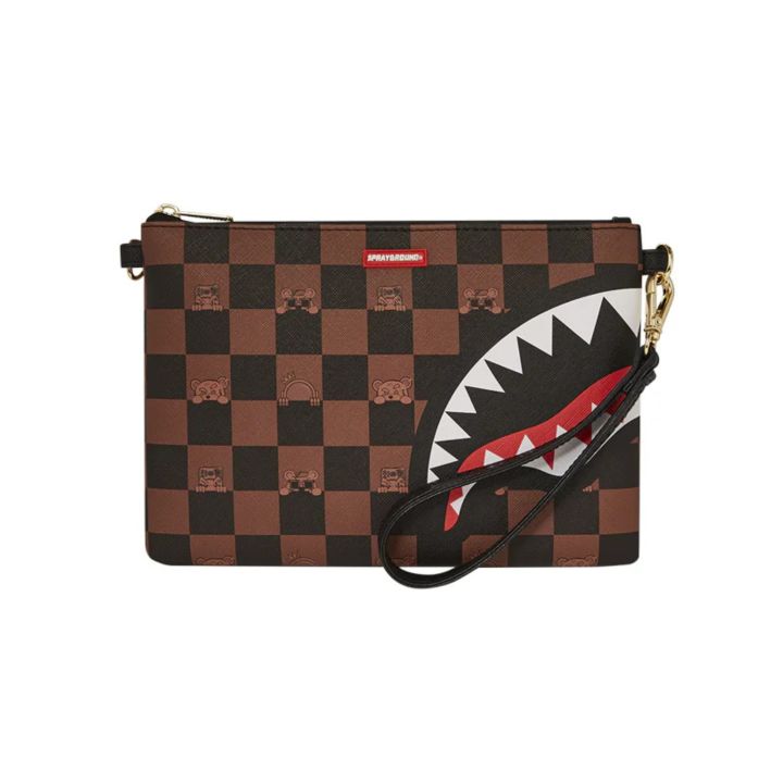 Pochette Sprayground Unisex Marrone - Continuativa